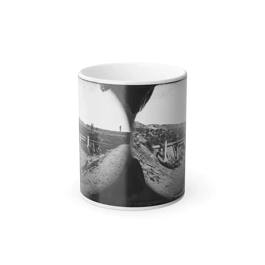 Fort Fisher, N.C. Interior of the  Pulpit ; Another View (U.S. Civil War) Color Changing Coffee Mug 11oz Default Title 11oz - Go Mug Yourself