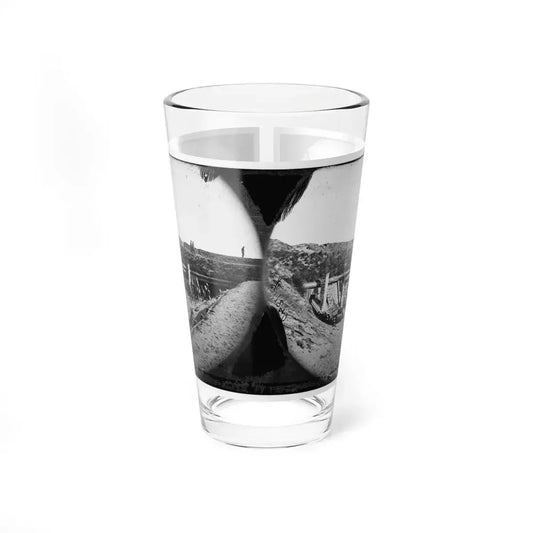 Fort Fisher, N.C. Interior Of The  Pulpit ; Another View (U.S. Civil War) Pint Glass 16oz 16oz - Go Mug Yourself