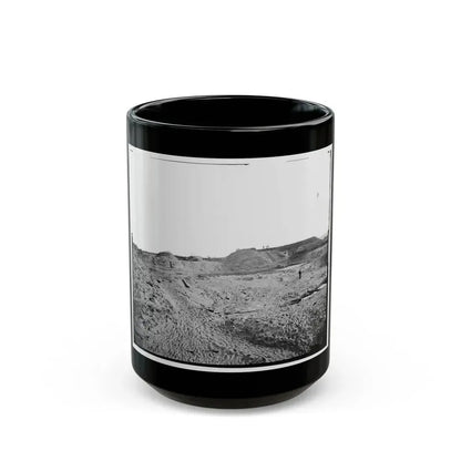 Fort Fisher, N.C. Interior View Of Southeast End, Showing Site Of Main Magazine (U.S. Civil War) Black Coffee Mug 15oz - Go Mug Yourself