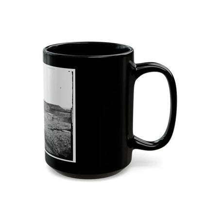 Fort Fisher, N.C. Interior View Of Southeast End, Showing Site Of Main Magazine (U.S. Civil War) Black Coffee Mug - Go Mug Yourself