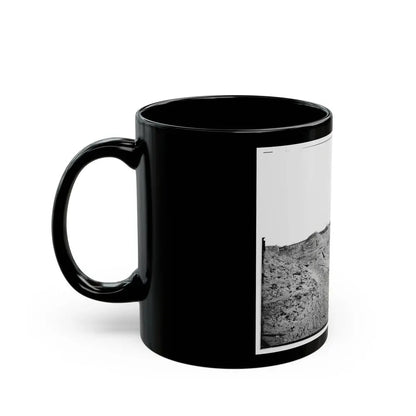 Fort Fisher, N.C. Interior View Of Southeast End, Showing Site Of Main Magazine (U.S. Civil War) Black Coffee Mug - Go Mug Yourself