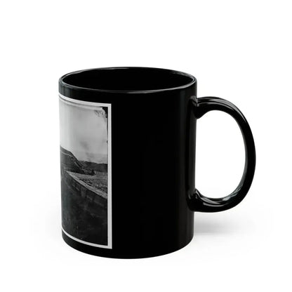 Fort Fisher, N.C. Interior View Of The  Pulpit (U.S. Civil War) Black Coffee Mug - Go Mug Yourself