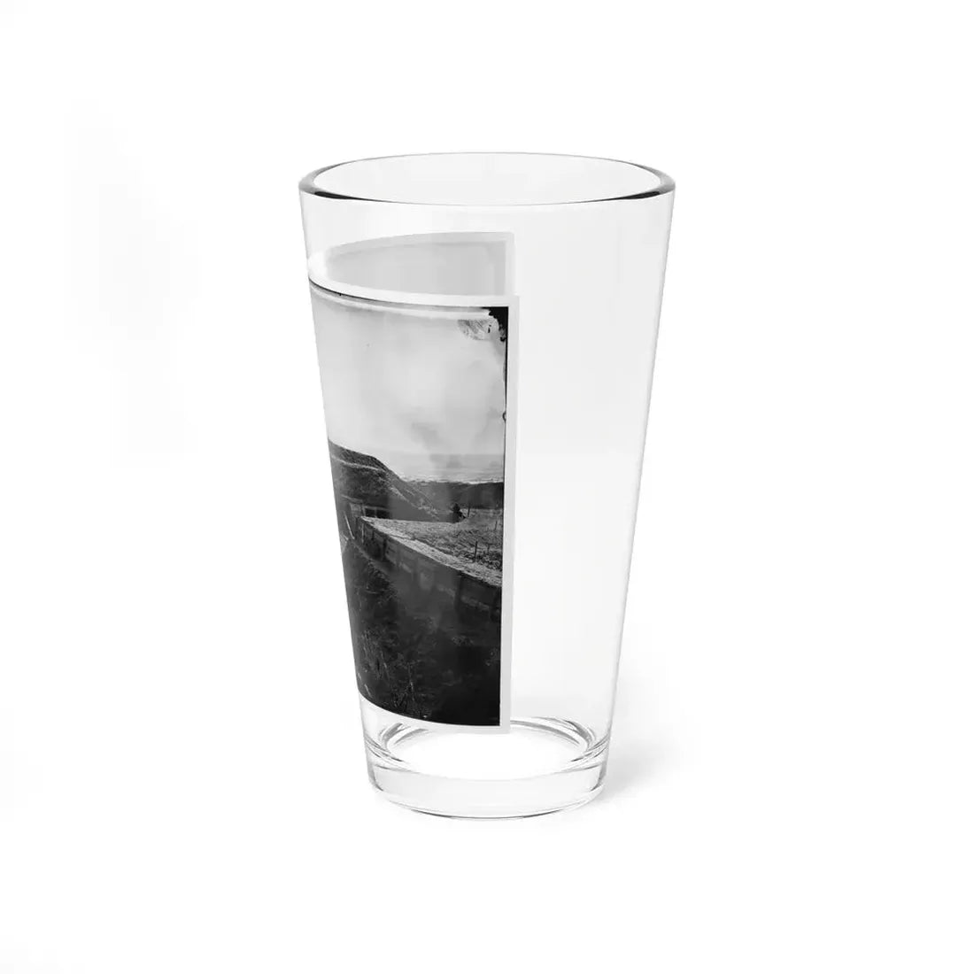 Fort Fisher, N.C. Interior View Of The  Pulpit (U.S. Civil War) Pint Glass 16oz - Go Mug Yourself