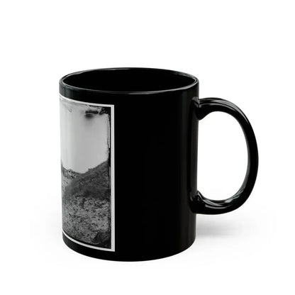 Fort Fisher, N.C. Interior View, Showing Traverse With Dismounted Gun (U.S. Civil War) Black Coffee Mug - Go Mug Yourself