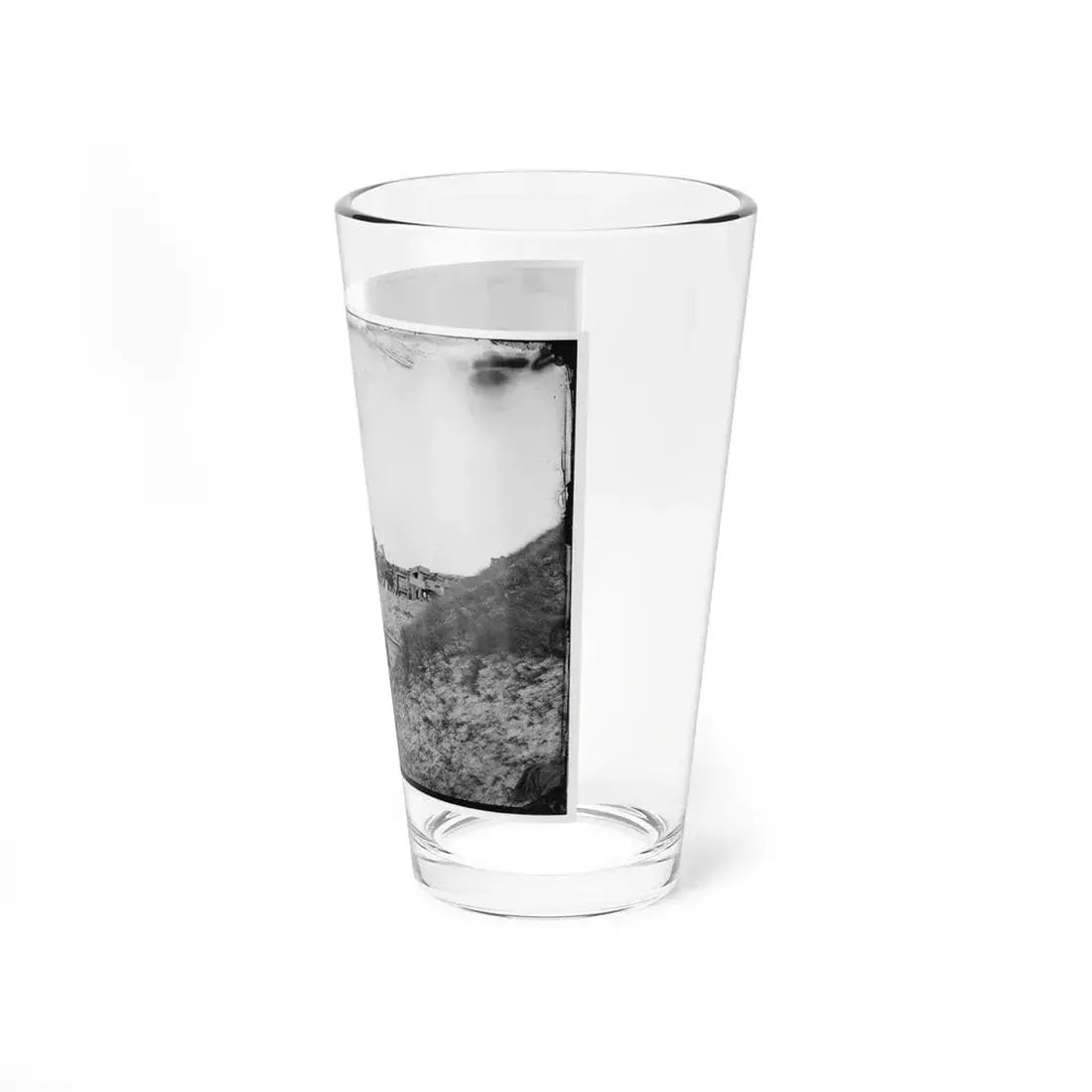 Fort Fisher, N.C. Interior View, Showing Traverse With Dismounted Gun (U.S. Civil War) Pint Glass 16oz - Go Mug Yourself