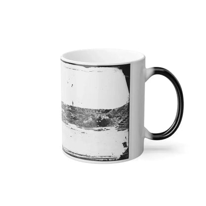 Fort Fisher, N.C. Interior View (U.S. Civil War) Color Changing Coffee Mug 11oz - Go Mug Yourself