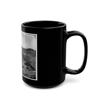 Fort Fisher, N.C. Interior View, With Heavy Gun Broken By Bombardment (U.S. Civil War) Black Coffee Mug - Go Mug Yourself
