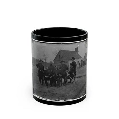 Fort Harrison, Va. Group Of Surgeons Of The Army Of The James (U.S. Civil War) Black Coffee Mug 11oz - Go Mug Yourself