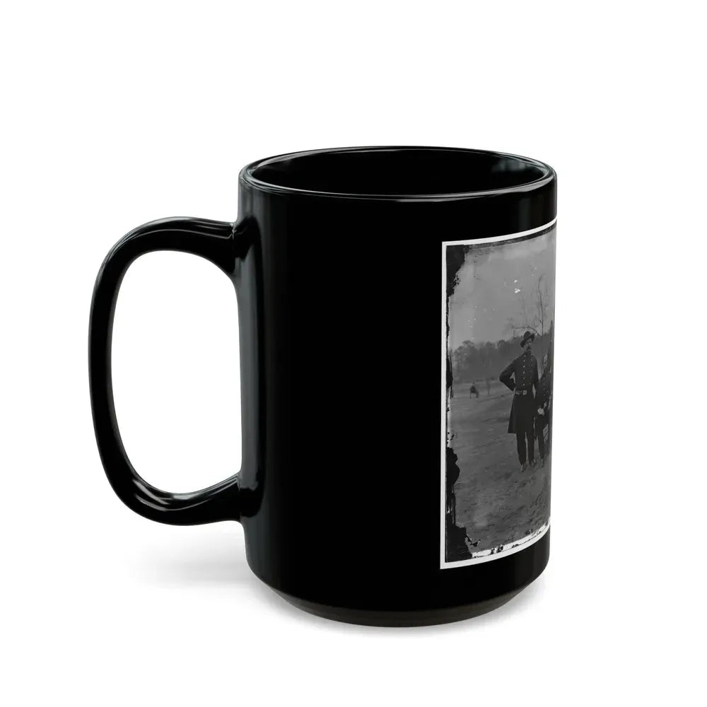 Fort Harrison, Va. Group Of Surgeons Of The Army Of The James (U.S. Civil War) Black Coffee Mug - Go Mug Yourself