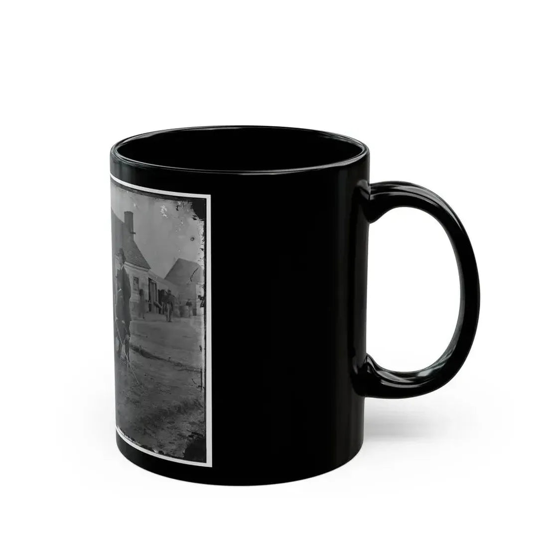 Fort Harrison, Va. Group Of Surgeons Of The Army Of The James (U.S. Civil War) Black Coffee Mug - Go Mug Yourself