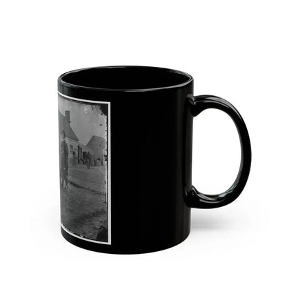 Fort Harrison, Va. Group Of Surgeons Of The Army Of The James (U.S. Civil War) Black Coffee Mug - Go Mug Yourself