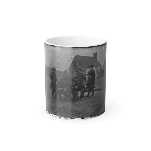 Fort Harrison, Va. Group of Surgeons of the Army of the James (U.S. Civil War) Color Changing Coffee Mug 11oz Default Title 11oz - Go Mug Yourself
