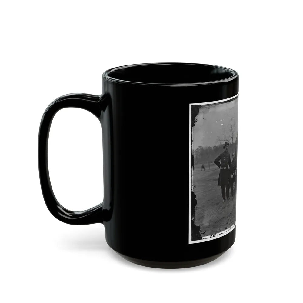 Fort Harrison, Va. Group Of Surgeons Of The Army Of The James (U.S. Civil War) Black Coffee Mug-Go Mug Yourself