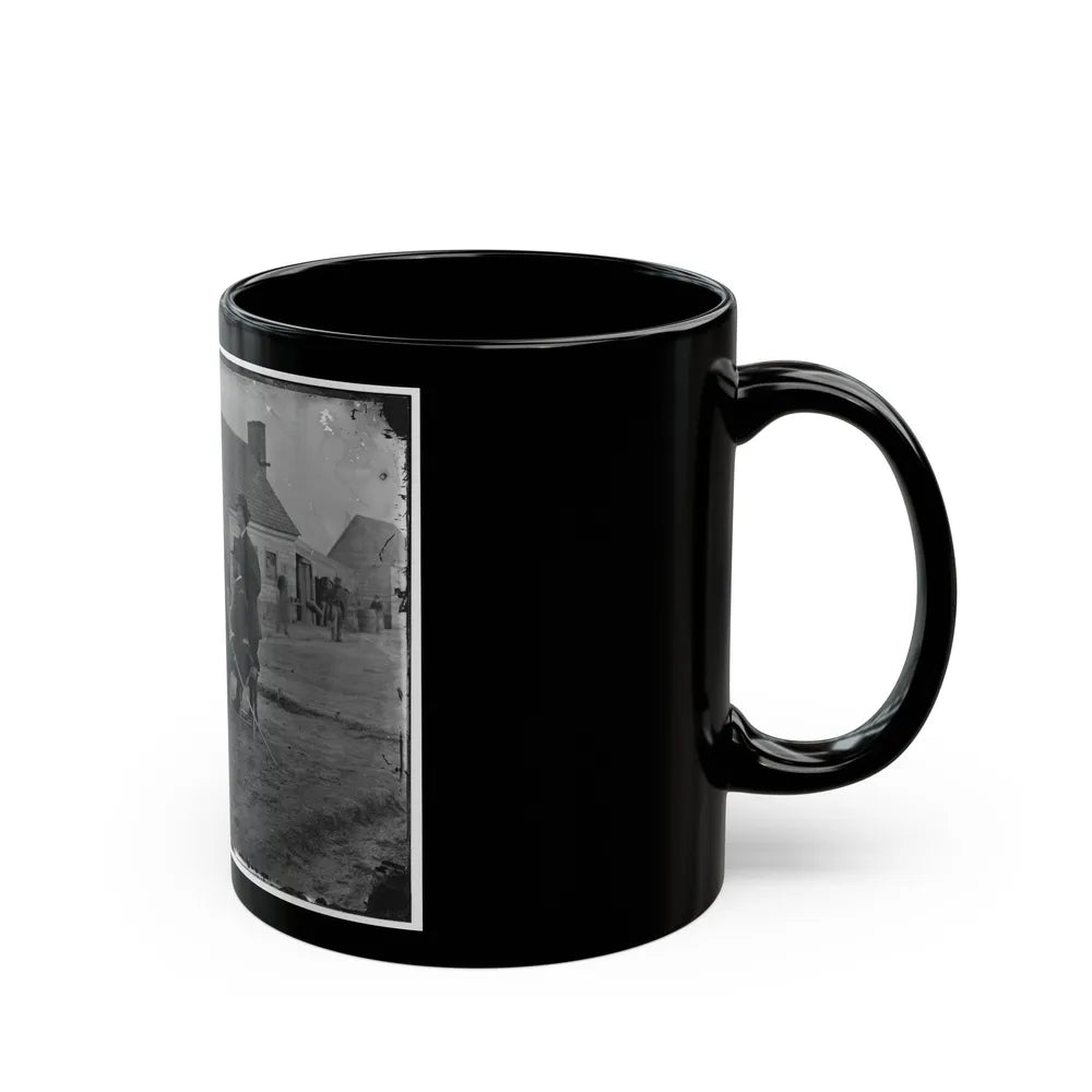 Fort Harrison, Va. Group Of Surgeons Of The Army Of The James (U.S. Civil War) Black Coffee Mug-Go Mug Yourself