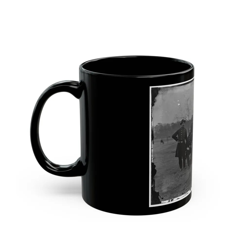 Fort Harrison, Va. Group Of Surgeons Of The Army Of The James (U.S. Civil War) Black Coffee Mug-Go Mug Yourself