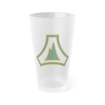 Fort McCoy (U.S. Army) Frosted Pint Glass 16oz-Go Mug Yourself