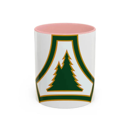 Fort McCoy (U.S. Army) Accent Coffee Mug 11oz Pink - Go Mug Yourself