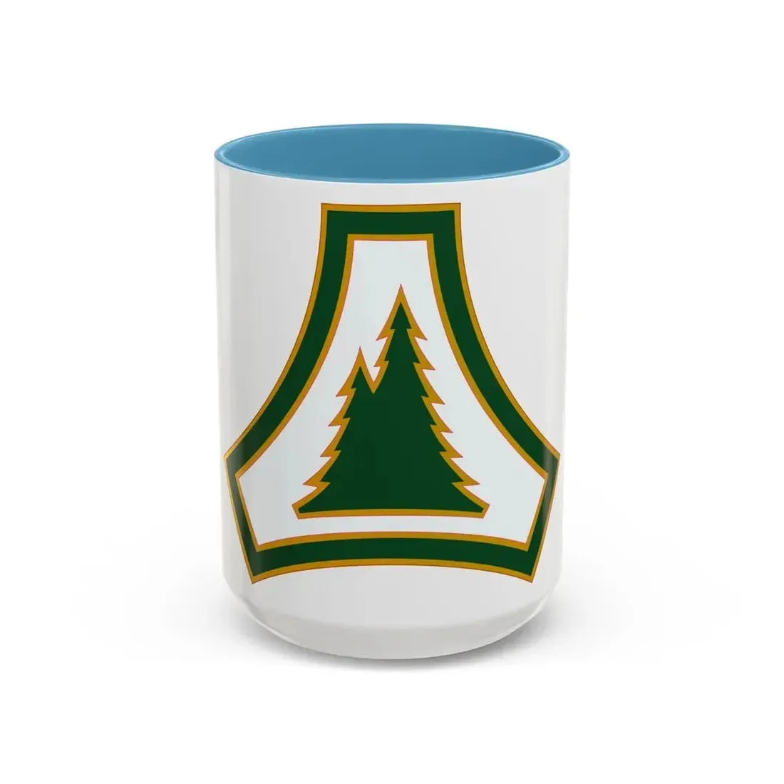 Fort McCoy (U.S. Army) Accent Coffee Mug 15oz Light Blue - Go Mug Yourself