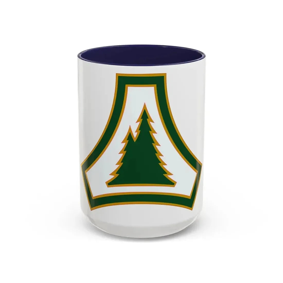 Fort McCoy (U.S. Army) Accent Coffee Mug 15oz Navy - Go Mug Yourself