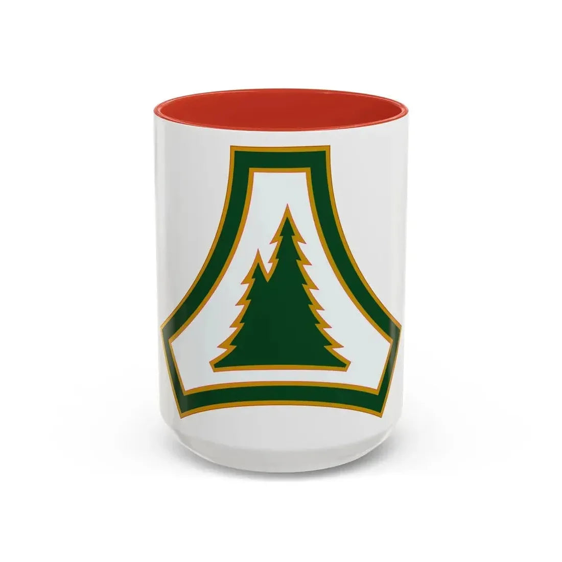 Fort McCoy (U.S. Army) Accent Coffee Mug 15oz Red - Go Mug Yourself