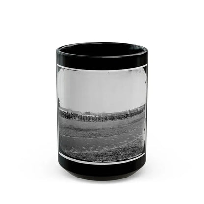 Fort Monroe, Va. 3d Pennsylvania Heavy Artillery On Parade (U.S. Civil War) Black Coffee Mug 15oz - Go Mug Yourself