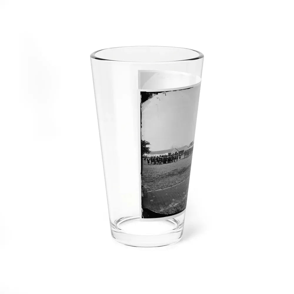 Fort Monroe, Va. 3d Pennsylvania Heavy Artillery On Parade (U.S. Civil War) Pint Glass 16oz - Go Mug Yourself