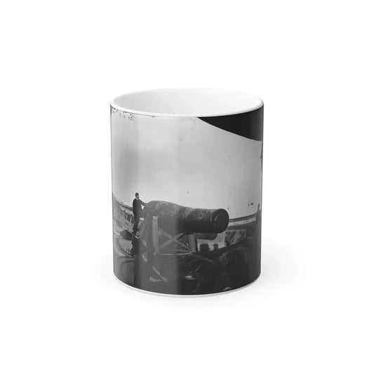 Fort Monroe, Va. The  Lincoln Gun,  a 15-Inch Rodman Columbiad (U.S. Civil War) Color Changing Coffee Mug 11oz Default Title 11oz - Go Mug Yourself