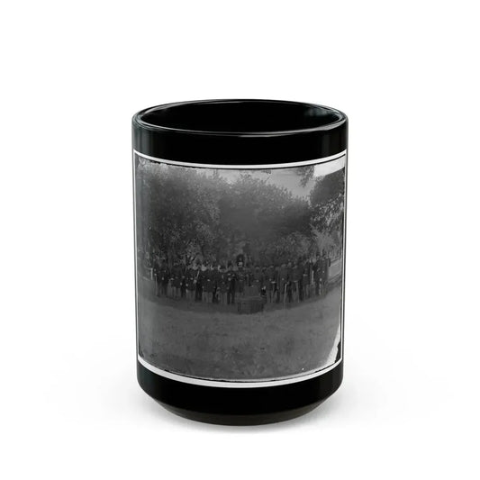 Fort Monroe, Va. The Post Band (U.S. Civil War) Black Coffee Mug 15oz - Go Mug Yourself