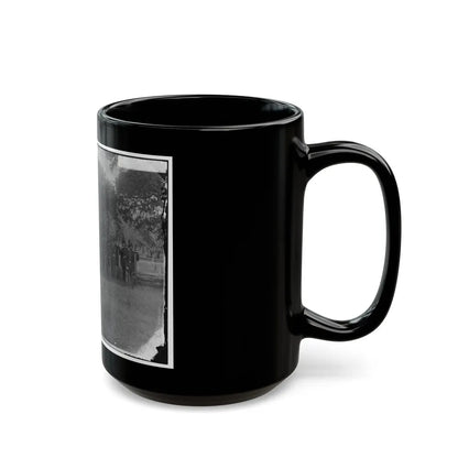 Fort Monroe, Va. The Post Band (U.S. Civil War) Black Coffee Mug-Go Mug Yourself