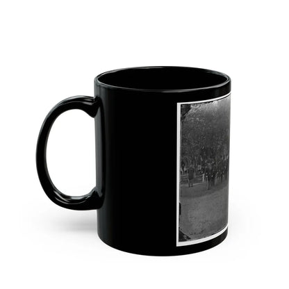 Fort Monroe, Va. The Post Band (U.S. Civil War) Black Coffee Mug-Go Mug Yourself