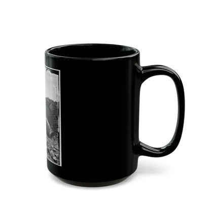 Fort Pulaski, Ga. Dismounted Mortar (U.S. Civil War) Black Coffee Mug - Go Mug Yourself