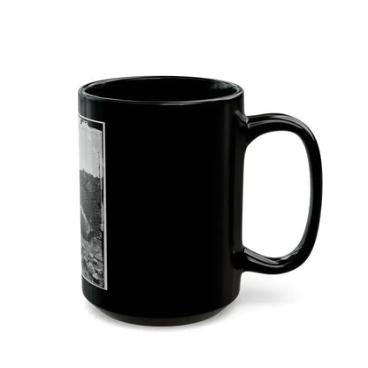 Fort Pulaski, Ga. Dismounted Mortar (U.S. Civil War) Black Coffee Mug - Go Mug Yourself