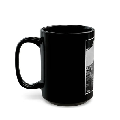 Fort Pulaski, Ga. Dismounted Mortar (U.S. Civil War) Black Coffee Mug - Go Mug Yourself