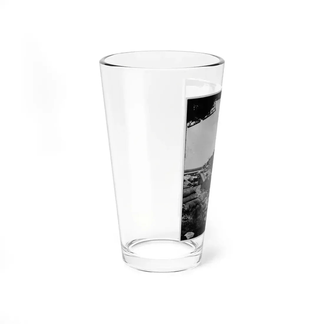 Fort Pulaski, Ga. Dismounted Mortar (U.S. Civil War) Pint Glass 16oz - Go Mug Yourself