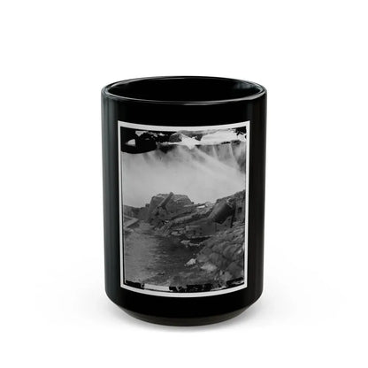 Fort Pulaski, Ga. Interior View Of Front Parapet (U.S. Civil War) Black Coffee Mug 15oz - Go Mug Yourself