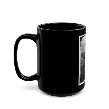 Fort Pulaski, Ga. Interior View Of Rear Parapet (U.S. Civil War) Black Coffee Mug - Go Mug Yourself