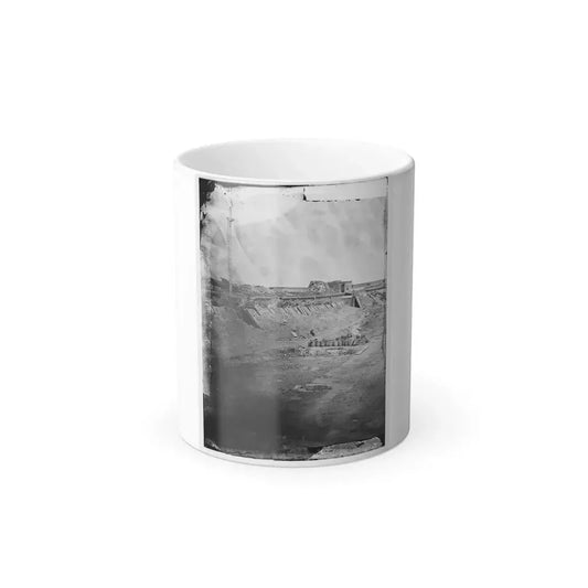 Fort Pulaski, Ga. Interior View of Rear Parapet (U.S. Civil War) Color Changing Coffee Mug 11oz Default Title 11oz - Go Mug Yourself
