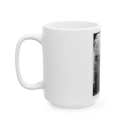 Fort Pulaski, Ga. Interior View Of Rear Parapet (U.S. Civil War) White Coffee Mug - Go Mug Yourself