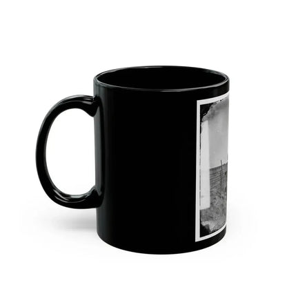 Fort Pulaski, Ga. The  Beauregard  Gun (U.S. Civil War) Black Coffee Mug - Go Mug Yourself