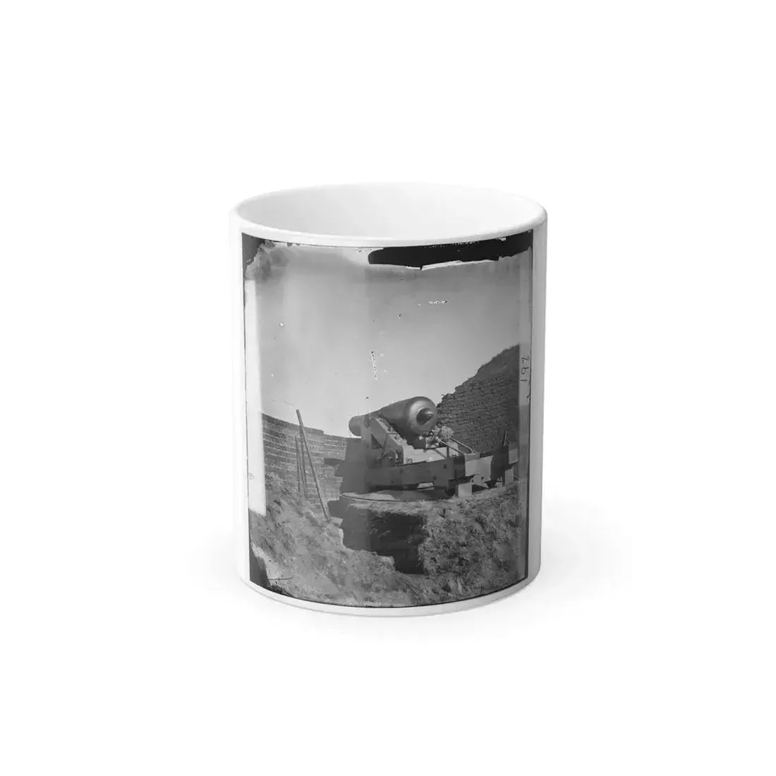 Fort Pulaski, Ga. The  Beauregard  Gun (U.S. Civil War) Color Changing Coffee Mug 11oz Default Title 11oz - Go Mug Yourself