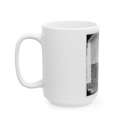 Fort Pulaski, Ga. The  Beauregard  Gun (U.S. Civil War) White Coffee Mug - Go Mug Yourself