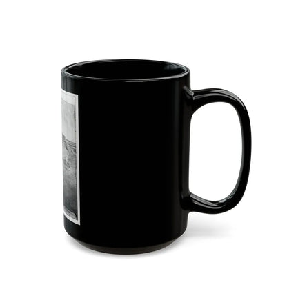 Fort Pulaski, Ga. Interior View Of Rear Parapet (U.S. Civil War) Black Coffee Mug-Go Mug Yourself
