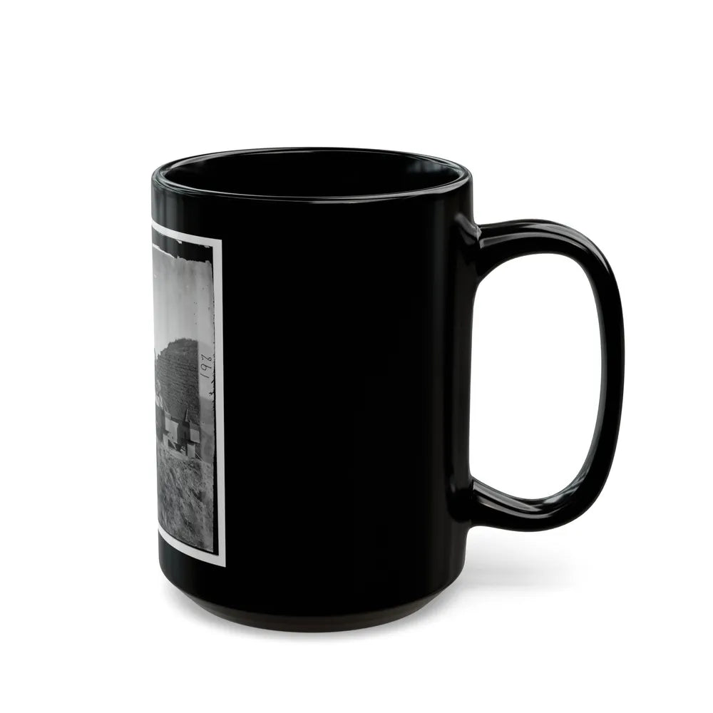 Fort Pulaski, Ga. The Beauregard Gun (U.S. Civil War) Black Coffee Mug-Go Mug Yourself