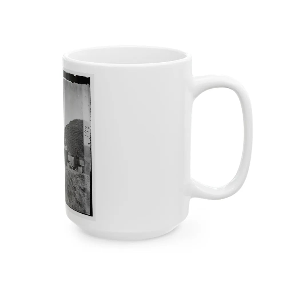 Fort Pulaski, Ga. The Beauregard Gun (U.S. Civil War) White Coffee Mug-Go Mug Yourself