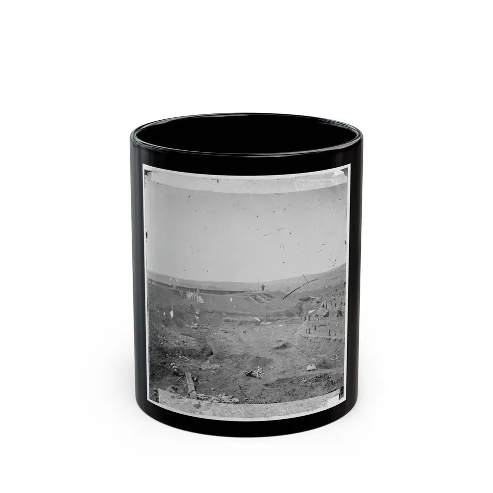 Fort Sanders, Knoxville, Tennessee-2 (U.S. Civil War) Black Coffee Mug-11oz-Go Mug Yourself