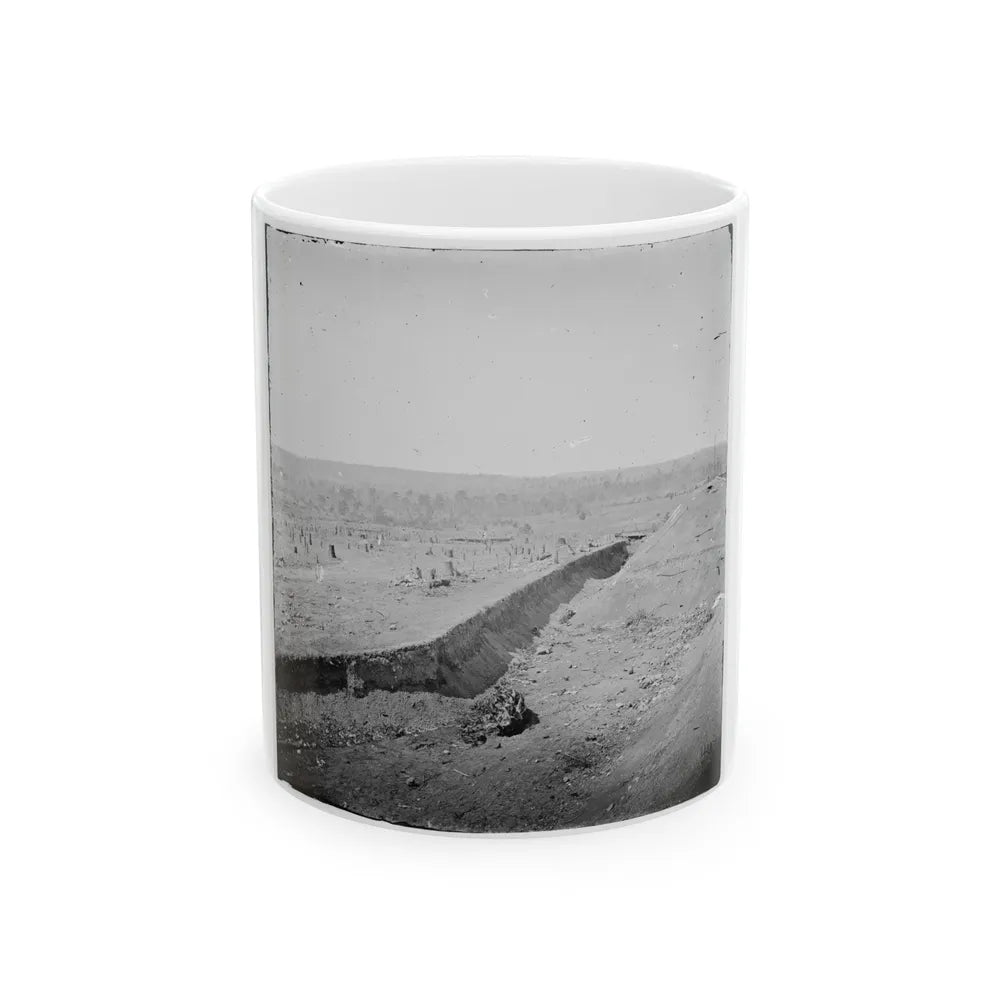 Fort Sanders, Knoxville, Tennessee (U.S. Civil War) White Coffee Mug-11oz-Go Mug Yourself