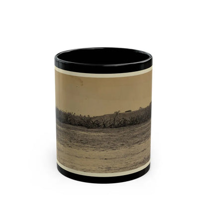 Fort Sedgwick Near Petersburg (U.S. Civil War) Black Coffee Mug-11oz-Go Mug Yourself