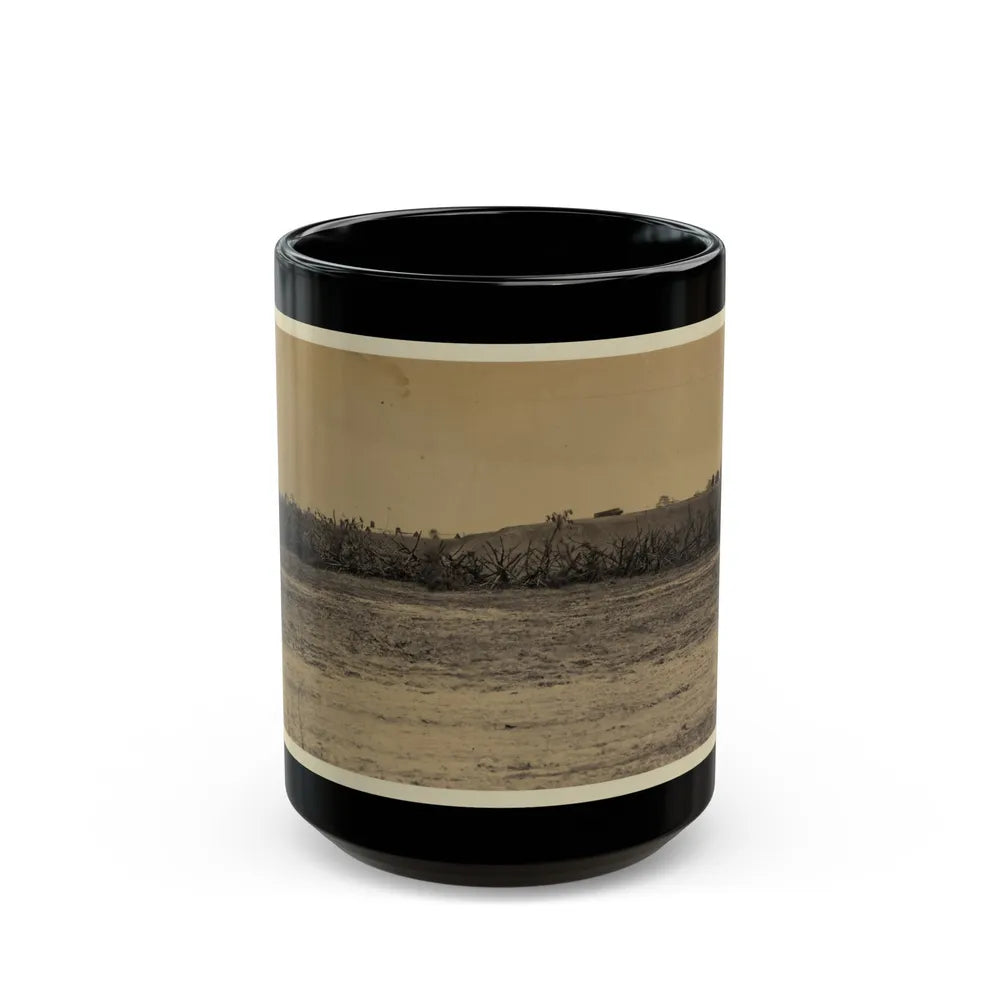 Fort Sedgwick Near Petersburg (U.S. Civil War) Black Coffee Mug-15oz-Go Mug Yourself