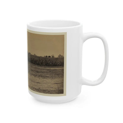 Fort Sedgwick Near Petersburg (U.S. Civil War) White Coffee Mug-Go Mug Yourself