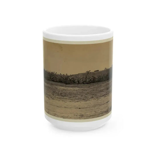 Fort Sedgwick Near Petersburg (U.S. Civil War) White Coffee Mug 15oz - Go Mug Yourself